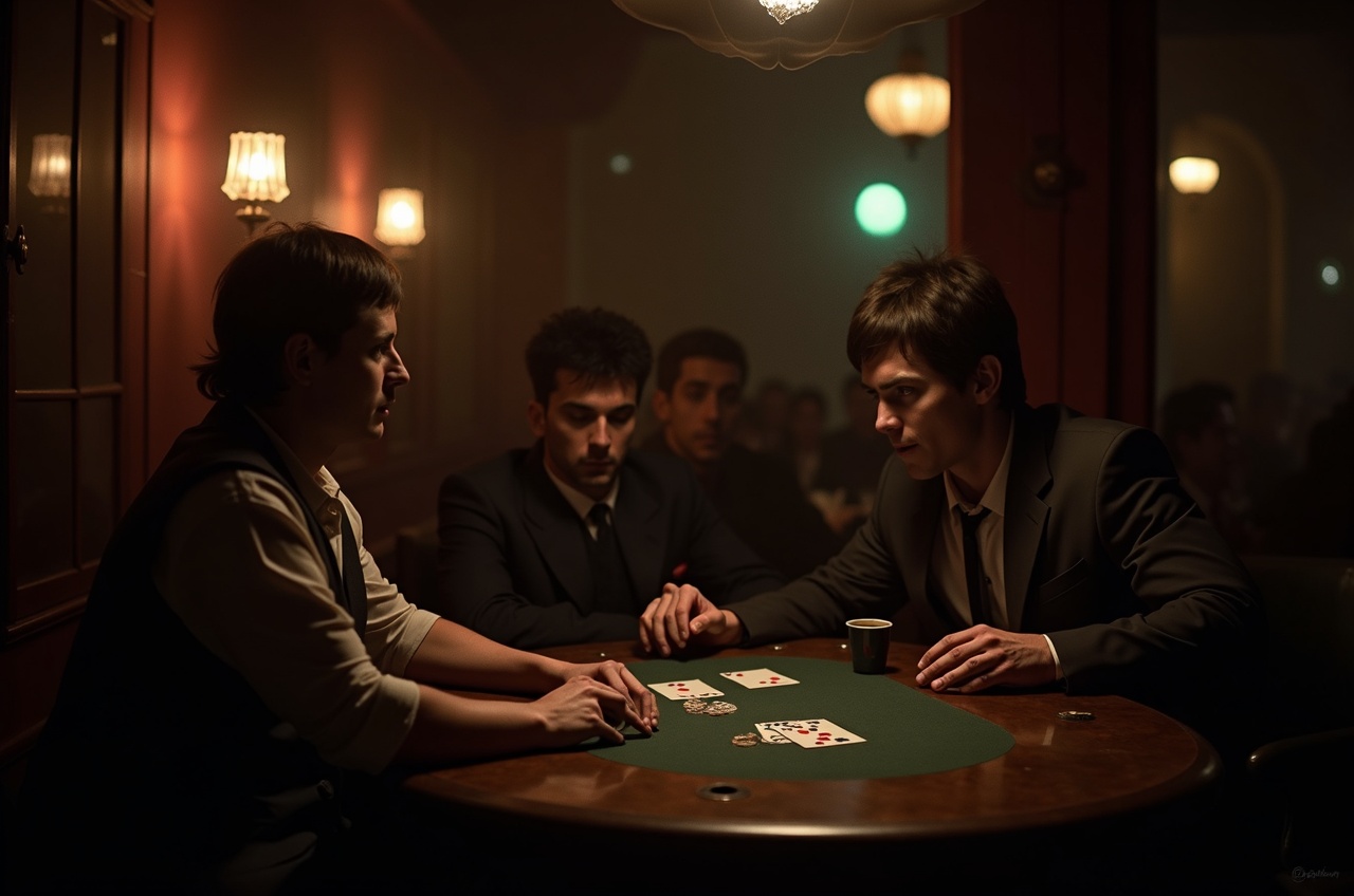 Osztó keze kártyát oszt a blackjack asztalon.
